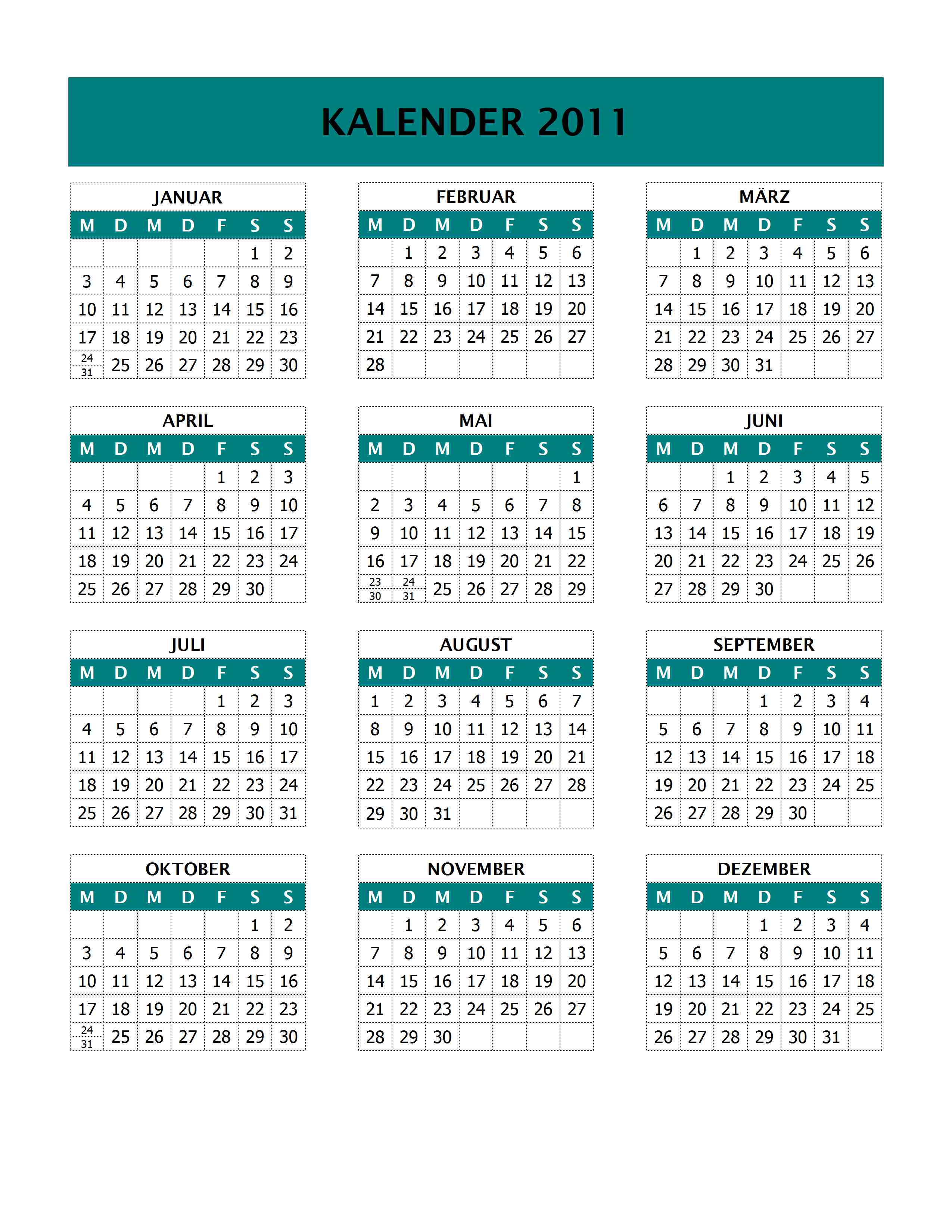 Kalender-2011